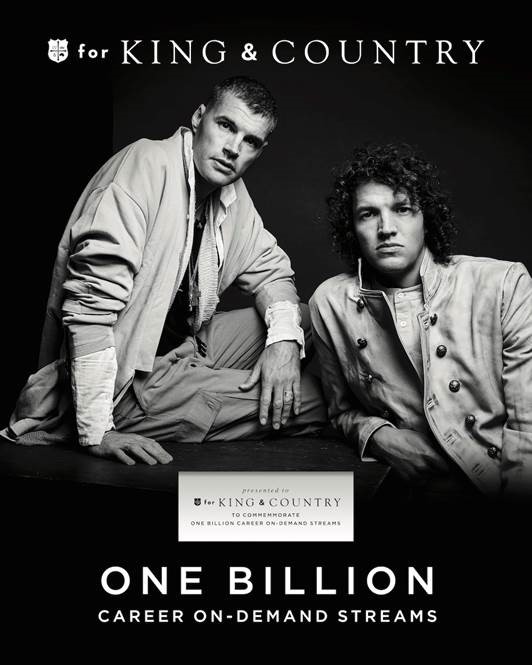 4X GRAMMY® AWARDWINNING DUO for KING & COUNTRY ANNOUNCES FIRST
