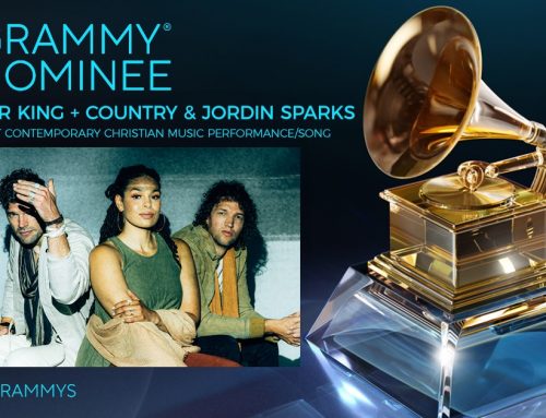 for KING + COUNTRY GARNERS GRAMMY® AWARD NOMINATION WITH JORDIN SPARKS FOR “LOVE ME LIKE I AM” FOR “BEST CONTEMPORARY CHRISTIAN MUSIC PERFORMANCE/SONG”