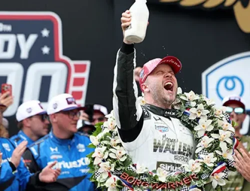 INDY 500: Rosenqvist Nips Malukas By .0233 Seconds